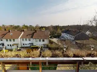 Blick vom Balkon