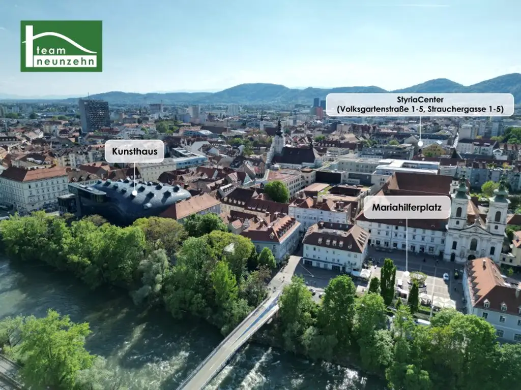 Charmanter Altbauflair in zentraler Toplage – Wohnen im Styria Center Graz - JETZT ANFRAGEN