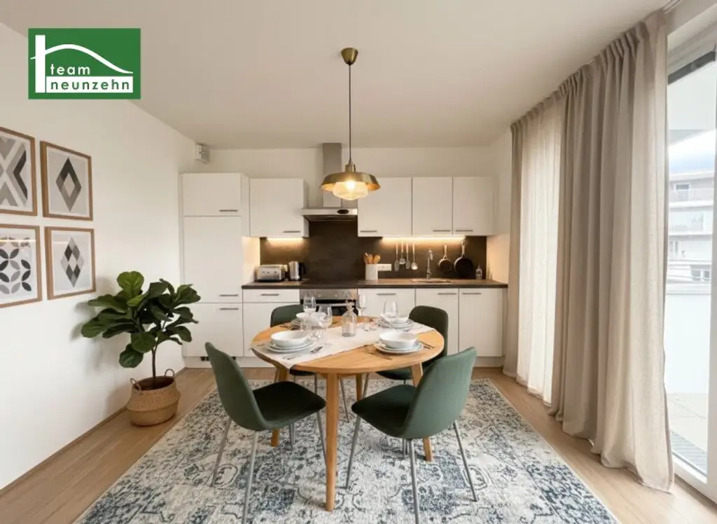 AKTION - 2 MONATE MIETZINSFREI - Green City Living – Wohnen im Park, Leben mit Stil