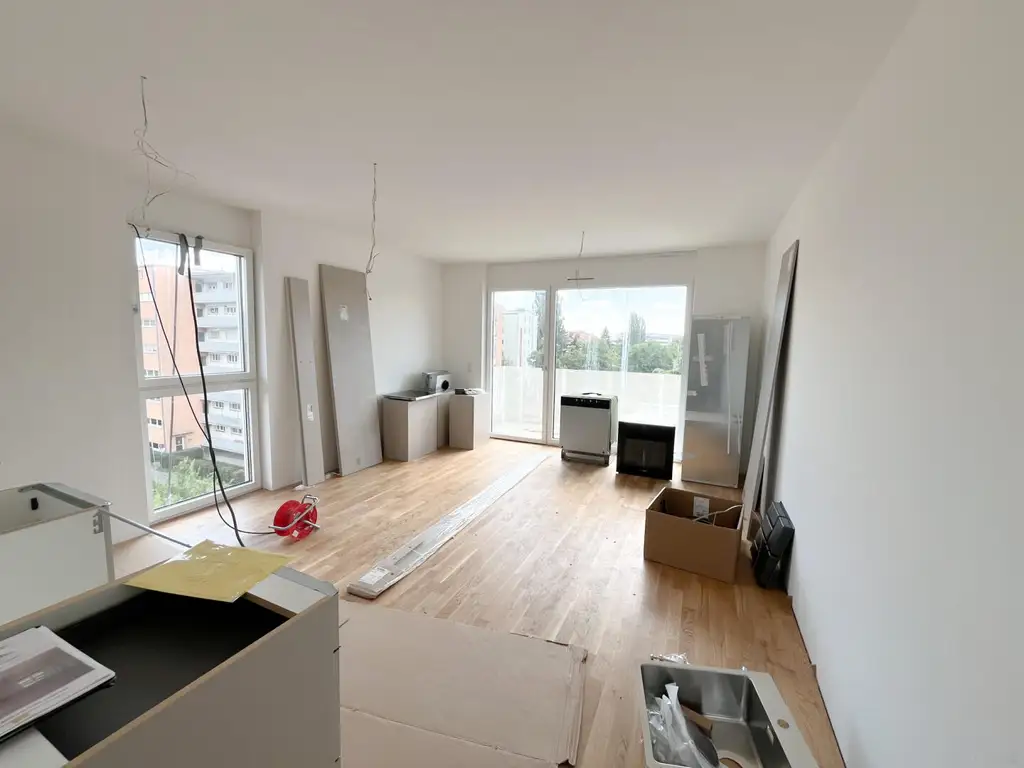 Exklusiver Erstbezug in Eggenberg – hochwertige 2-Zimmer-Neubauwohnung mit Balkon