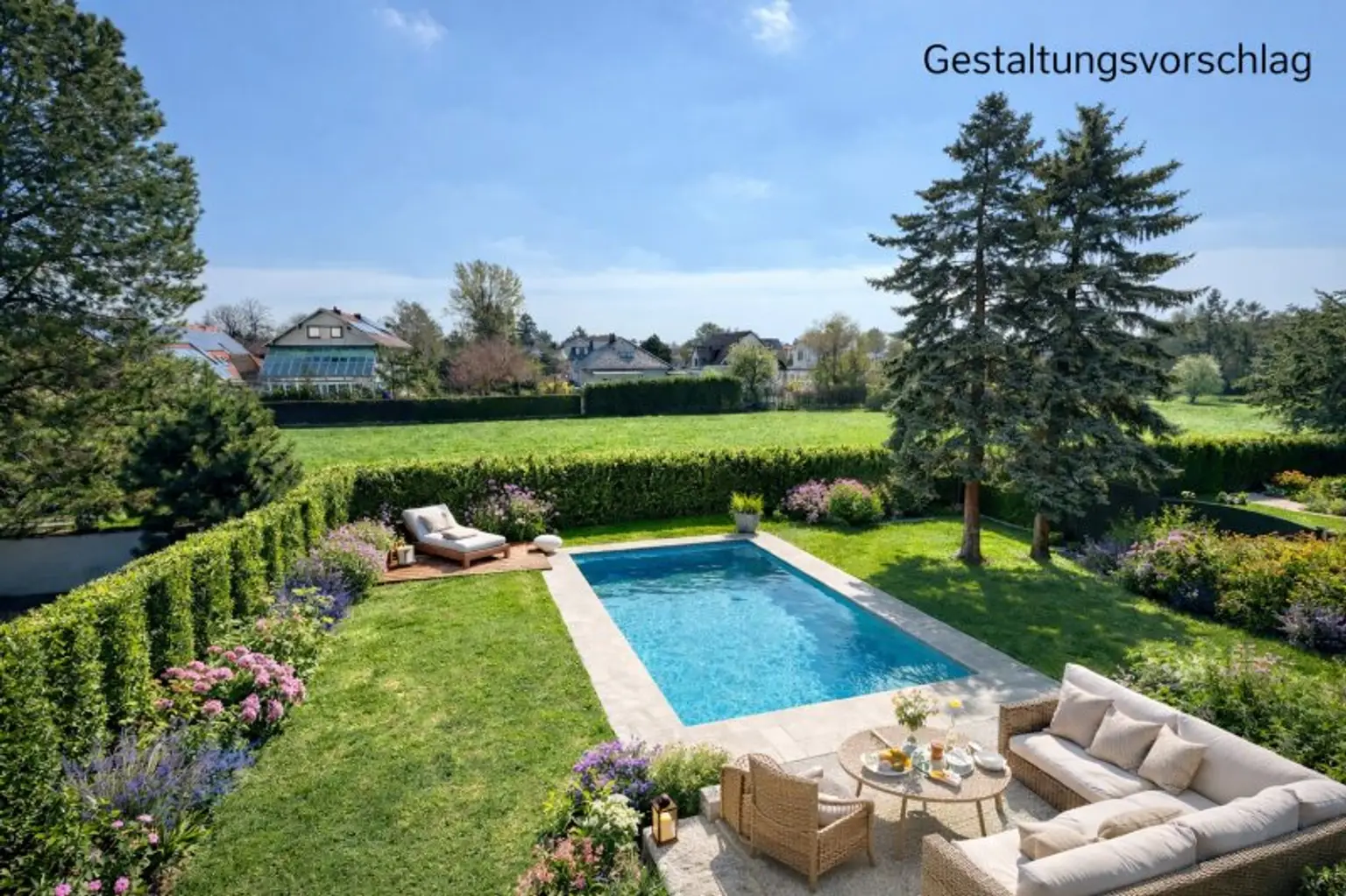 Gestaltungsvorschlag Garten