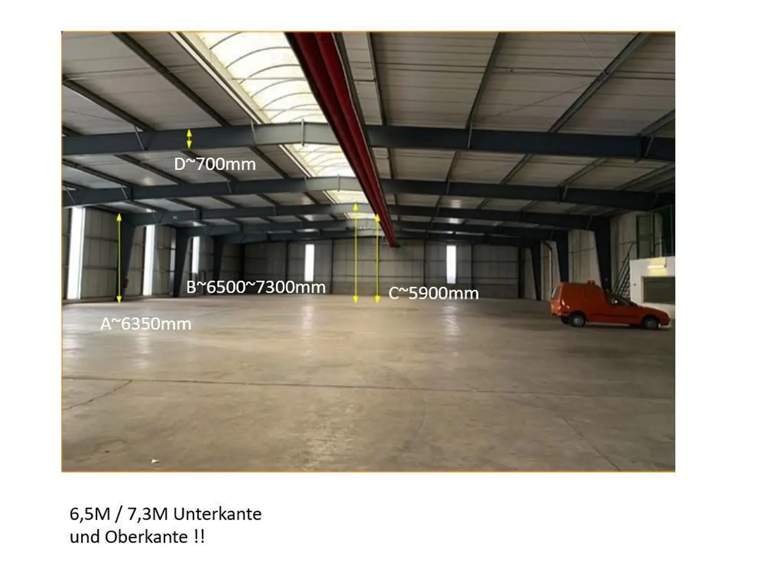 Raumhöhe Foto