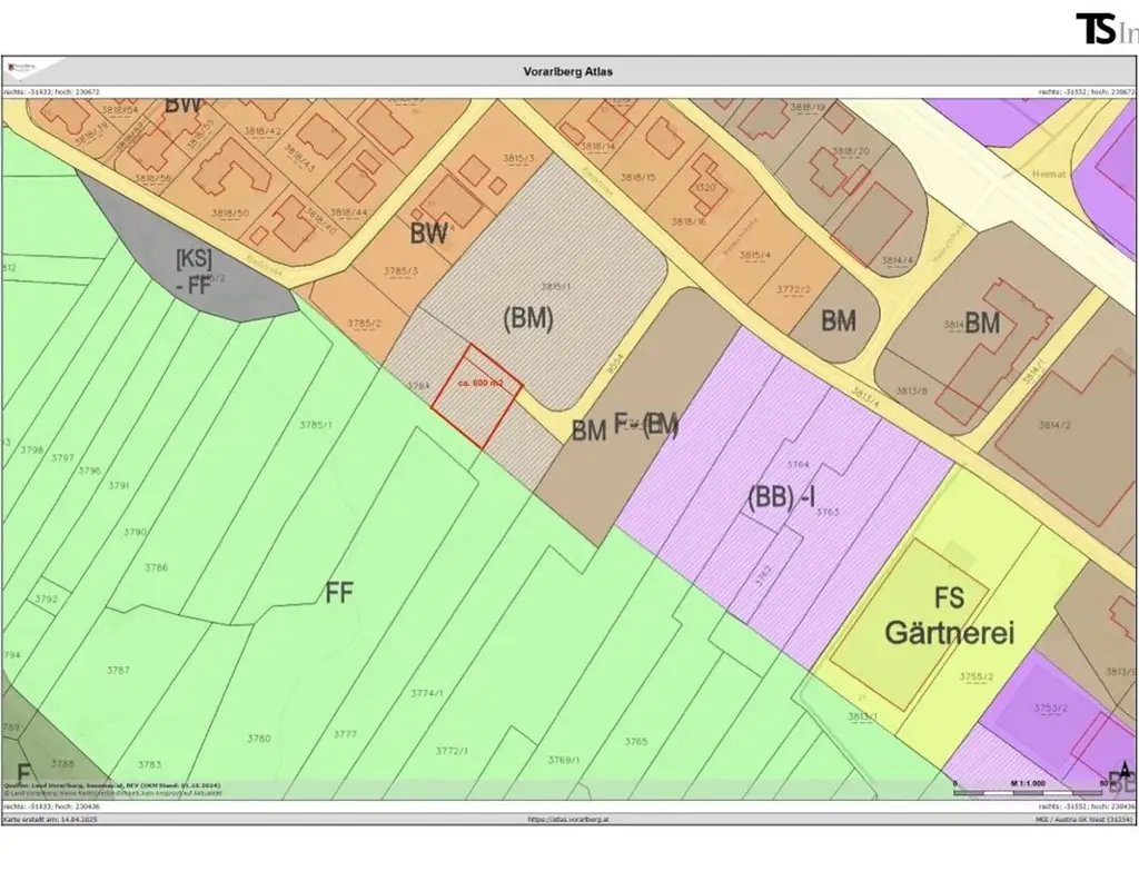Nenzing Heimat: 600 m2 Sonnentraum mit Weitblick - Ihr Baugrundstück in Nenzing mit unverbaubarer Aussicht