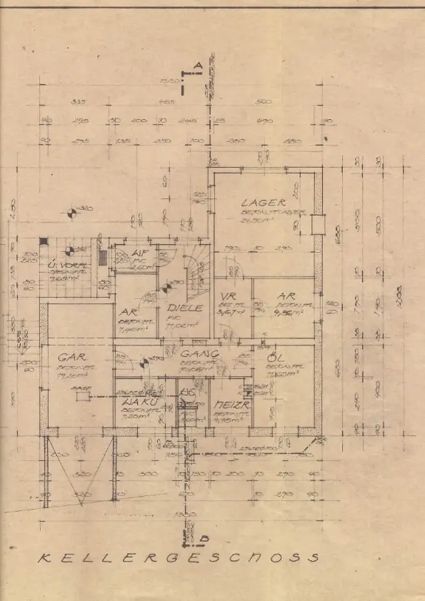Grundriss Erdgeschoß