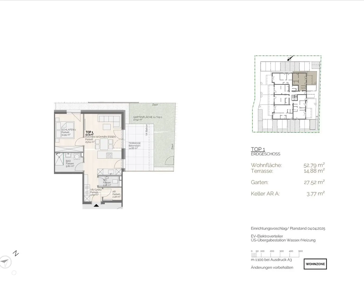 Charmante Gartenwohnung in Ried im Innkreis - Erstbezug für 240.000 €!