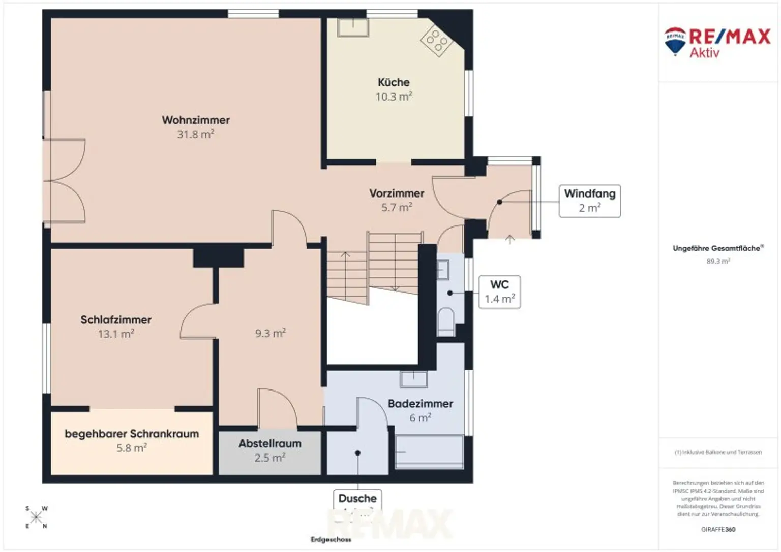 Plan Erdgeschoss
