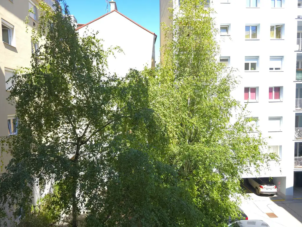 62 m² zum freien Gestalten in bester Lage | 2-Zimmer-Wohnung mit Loggia im Alsergrund