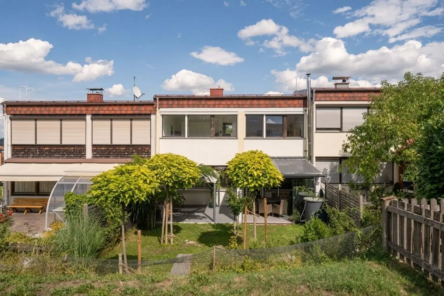 Gartenansicht – Südwesten