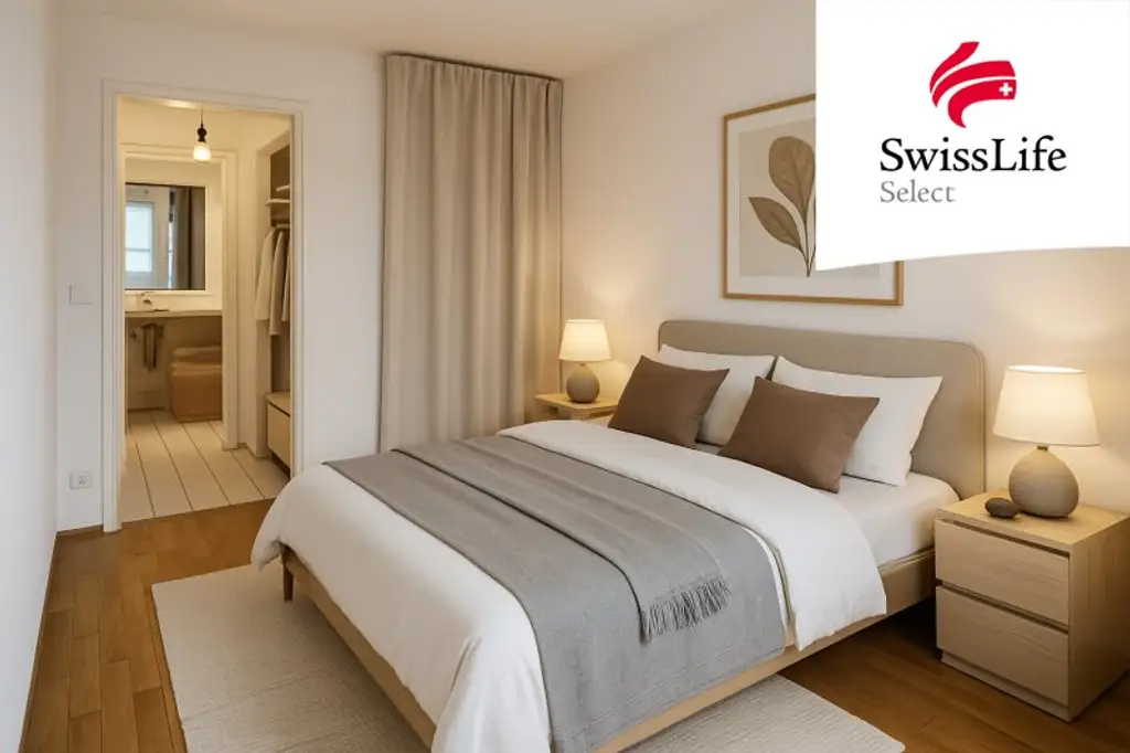 Stilvolle 2-Zimmer-Wohnung mit Loggia, Schrankraum und Garagenplatz – Nähe Längenfeldgasse