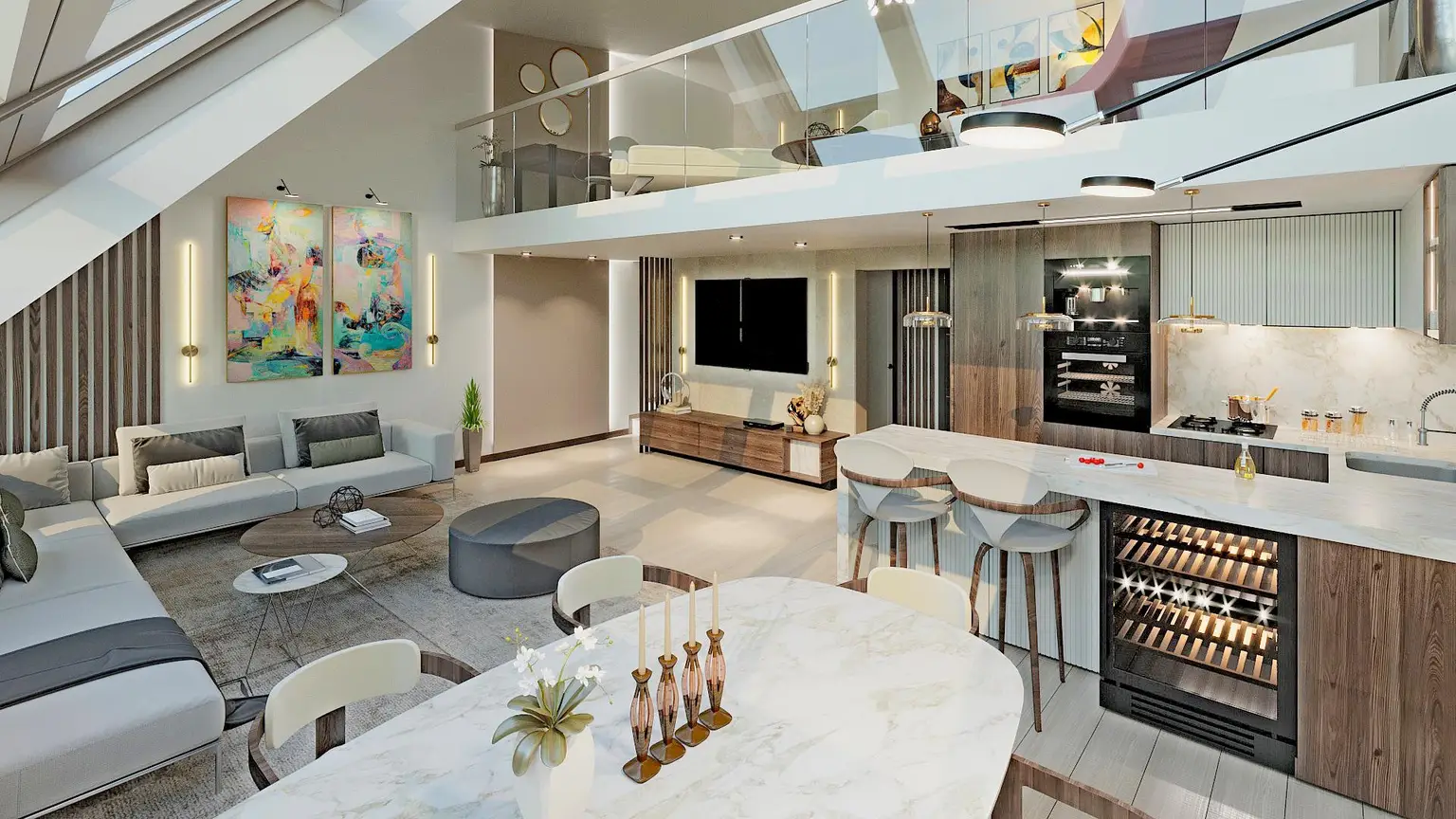 NÄHE U1 UND UNO CITY – ERSTBEZUG – NÄHE ALTE DONAU  UND KAISERWASSER – PENTHOUSE