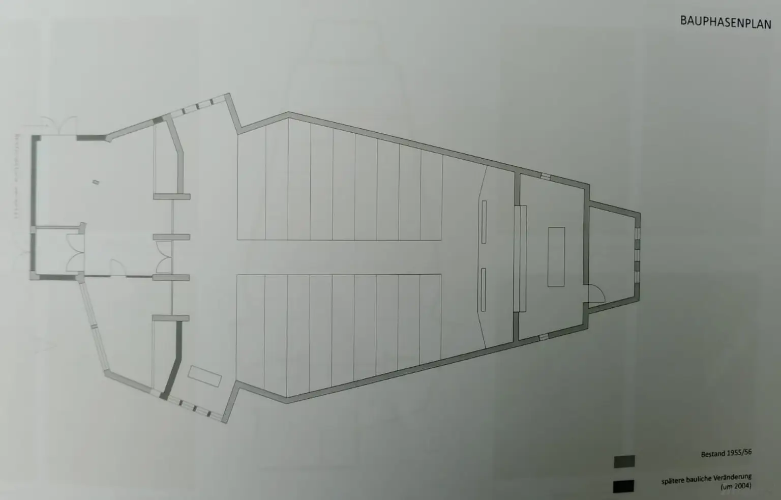 Grundriss Bauphasen