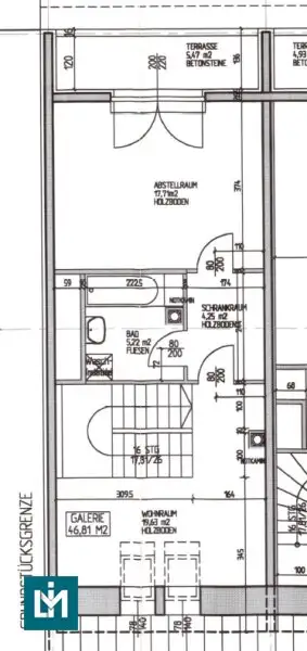 SCHÖNE 2 - ZIMMER MAISONETTE MIT GALERIE UND FREIFLÄCHE / NÄHE KRANKENHAUS GÖTTLICHER HEILAND