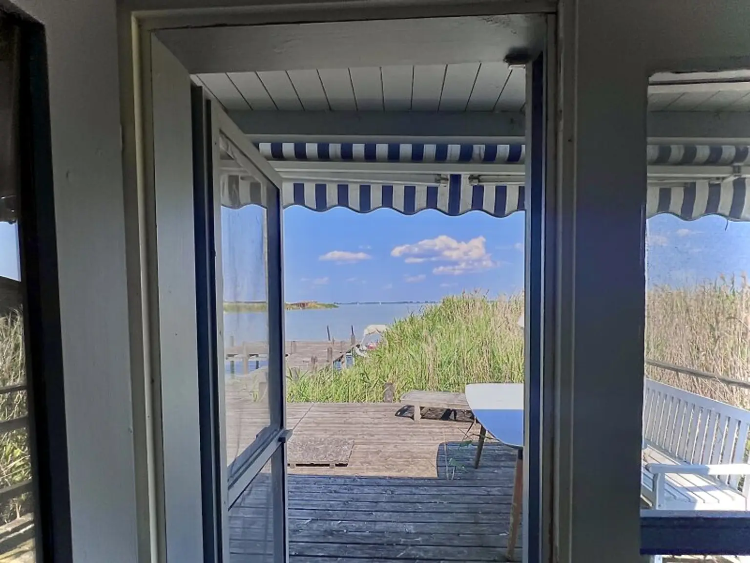 Blick von der Wohnküche