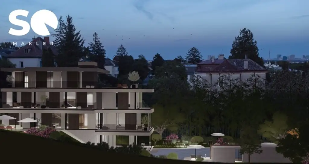 #SQ - EXKLUSIVE BAUBEWILLIGTE MODERNE VILLA AM KAHLENBERG