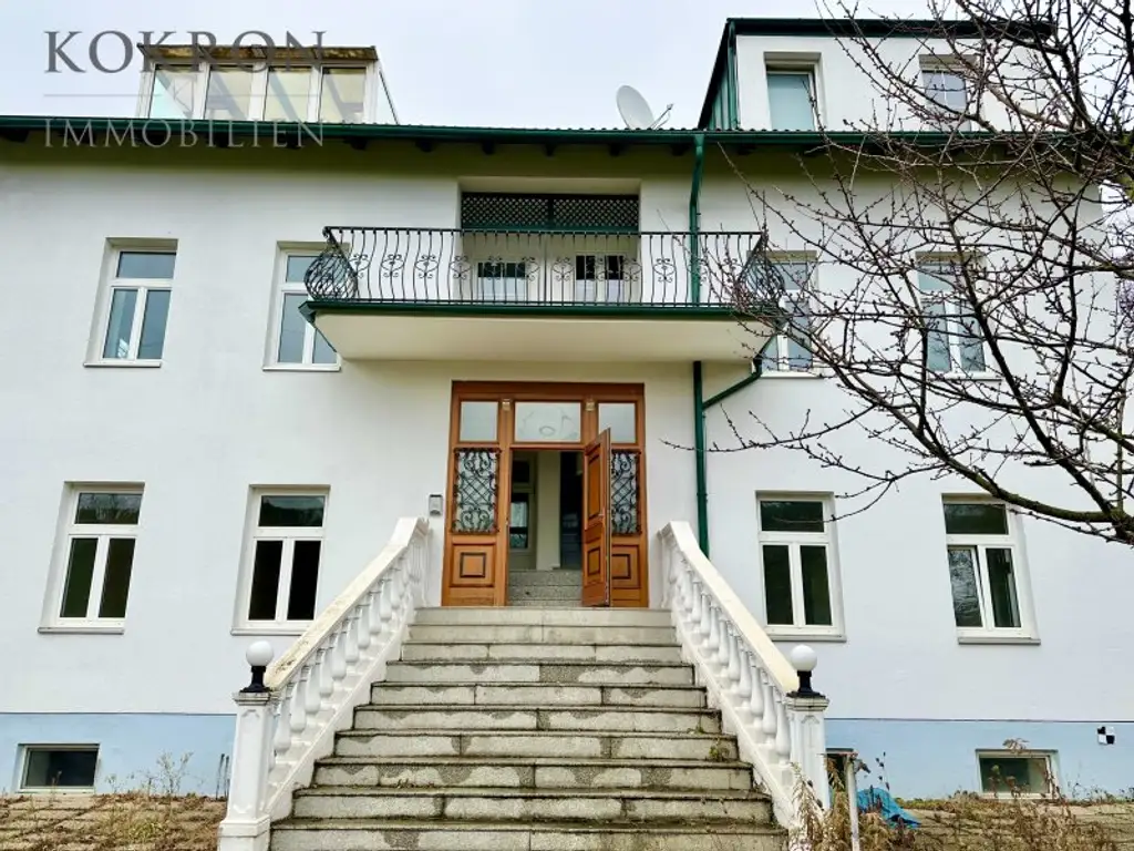 Jahrhundertwendevilla mit Seltenheitswert – im Bestand nutz- und renovierbar oder als attraktives 4-Parteien-Projekt übernehmbar