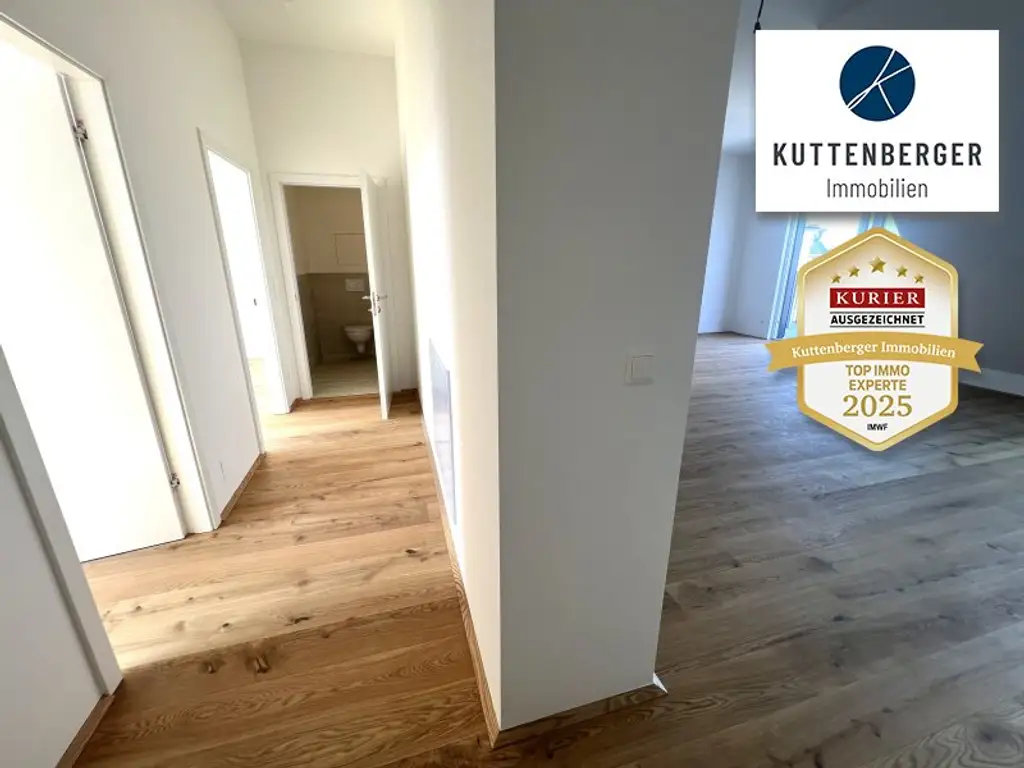 *Superprojekt: ''Über den Baumwipfeln" TOP 51 MIT BALKON + PANORAMA-DACHTERRASSE & WIEN-BLICK