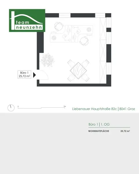 Topmoderne Büroflächen im Green Business Center Graz – All-Inclusive - JETZT ANFRAGEN