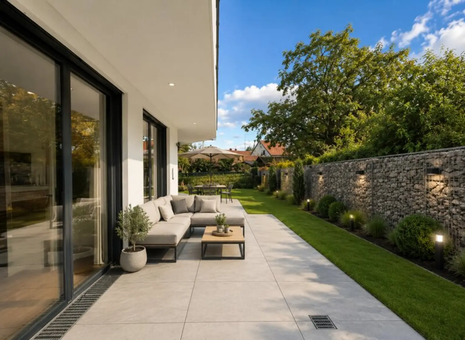 Visualisierung Terrasse