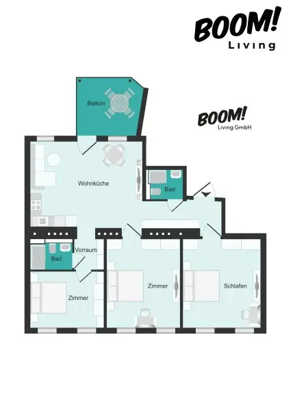 Ihr neues Zuhause: 4-Zimmer-Erstbezug mit Fußbodenheizung & Bergblick