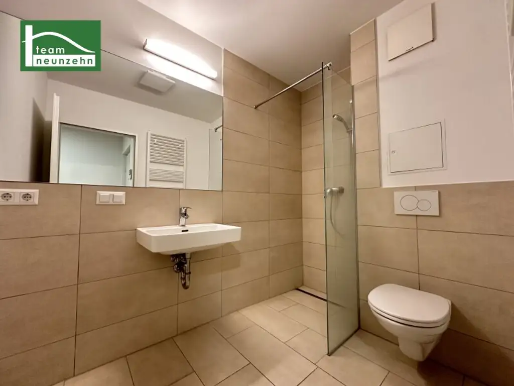 LEO 131 - Hochwertig ausgestattete Wohnung mit Balkon in Hofruhelage - Anbindung zum Bahnhof Floridsdorf und Grünflächen in der Nähe