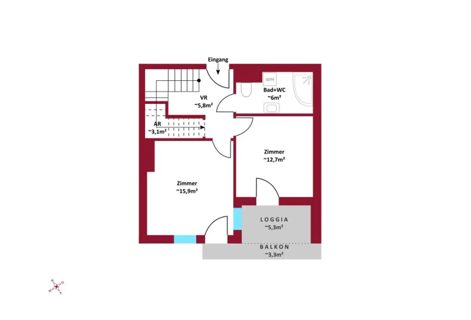 Ca. 10 Gehminuten von Wien! Wohnen mit Stil & Freiraum! ~118 m² Terrasse I Tiefgarage I Klimaanlage I Schnellbahn-Nähe