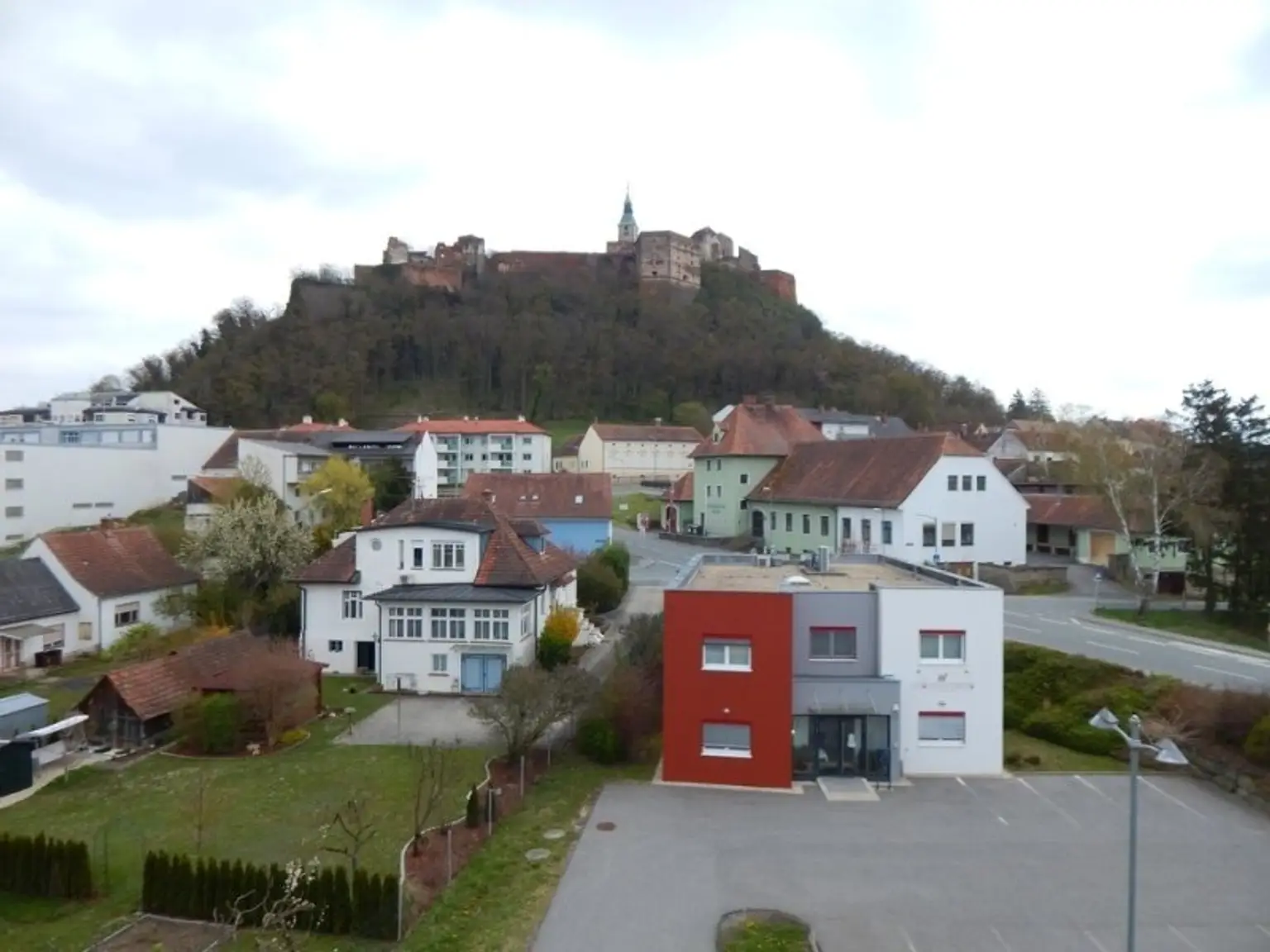 Terrassenwohnung mit Blick auf die Burg Güssing