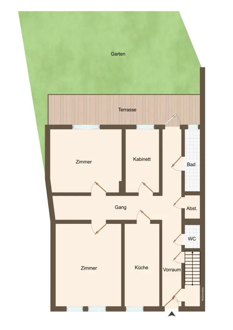Planskizze EFH 2000 Stockerau