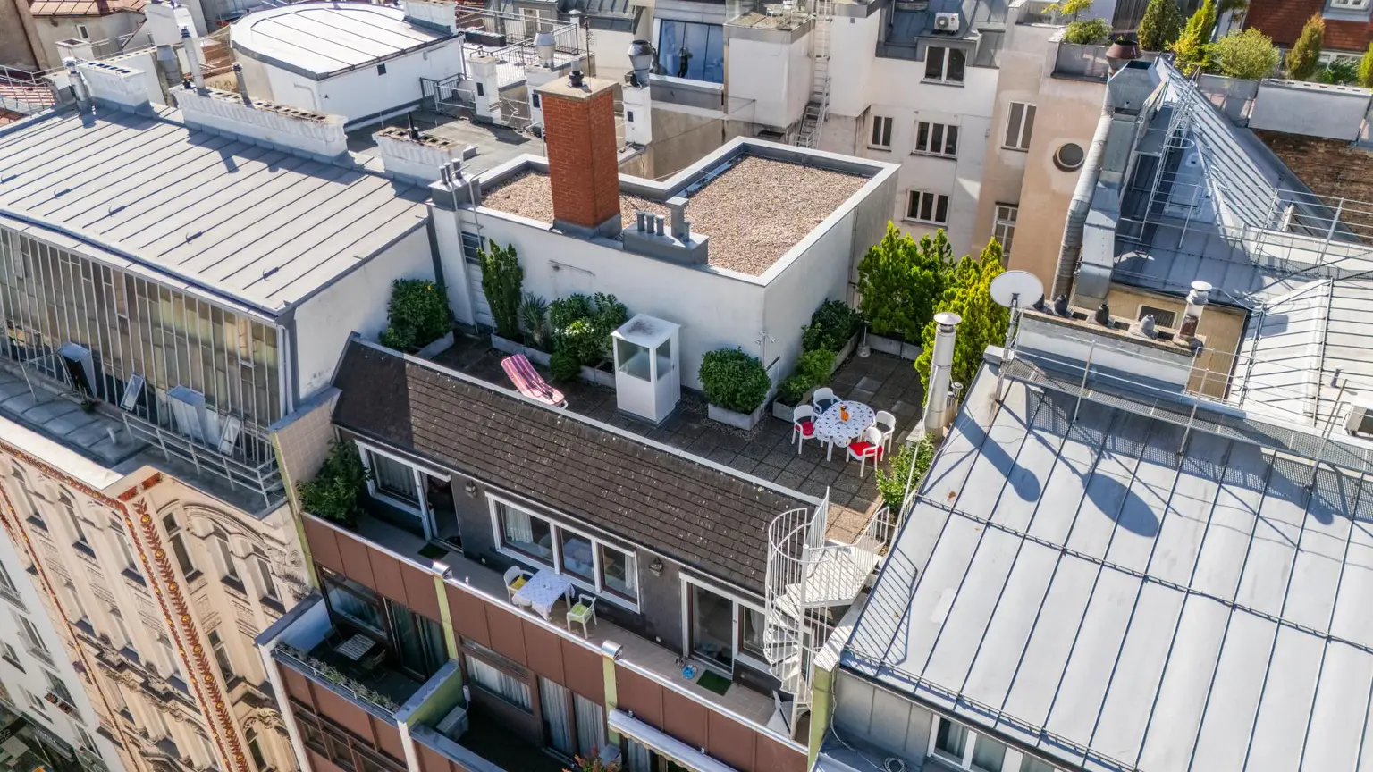 "Dachterrasse Krugerstraße"
