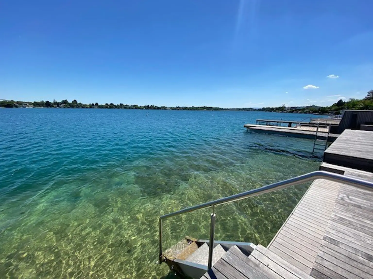 Blick zum Wasser