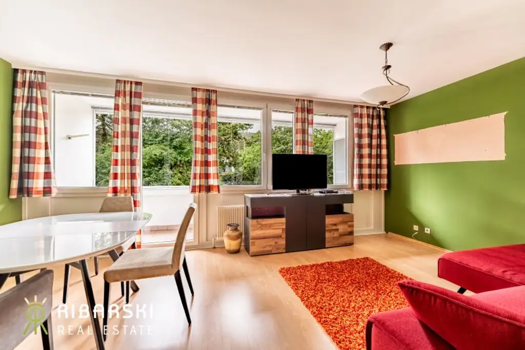 Idyllische Wohnung mit Grünblick und verglaster Loggia