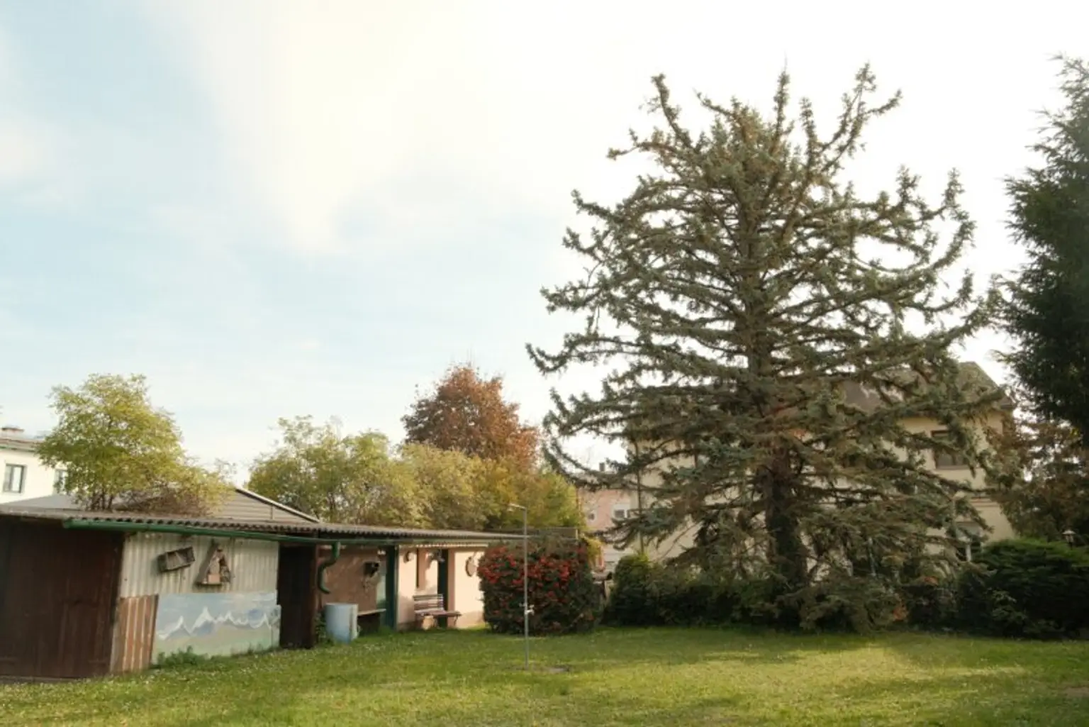 Zistersdorf: A5 - Nähe: großzügiges Wohnhaus ( 2 Wohneinheiten ) mit traumhaften Garten, Garage und Werkstatt
