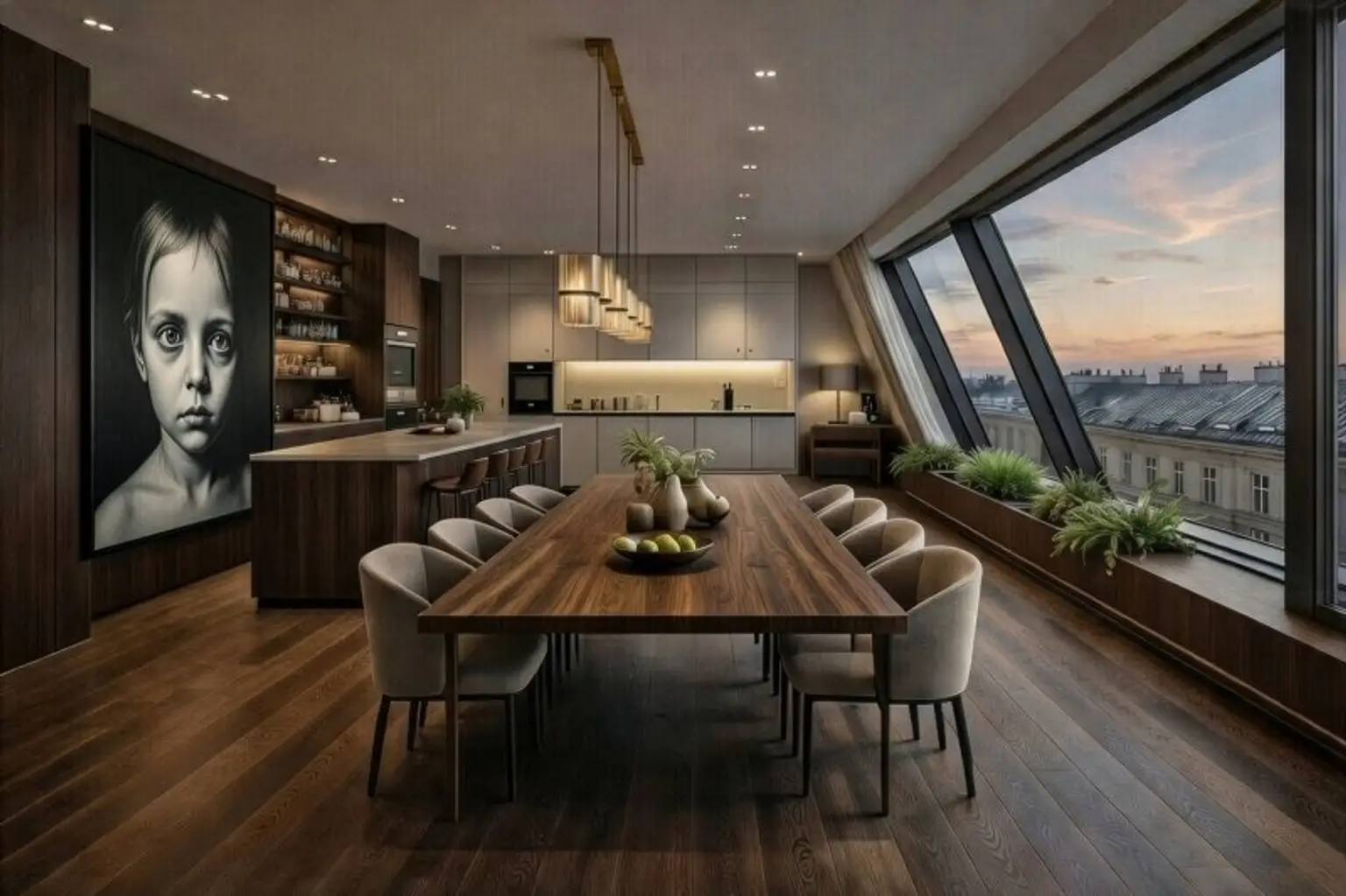 Ferstels Ausblick - baugenehmigter Dachboden in Wiener Bestlage