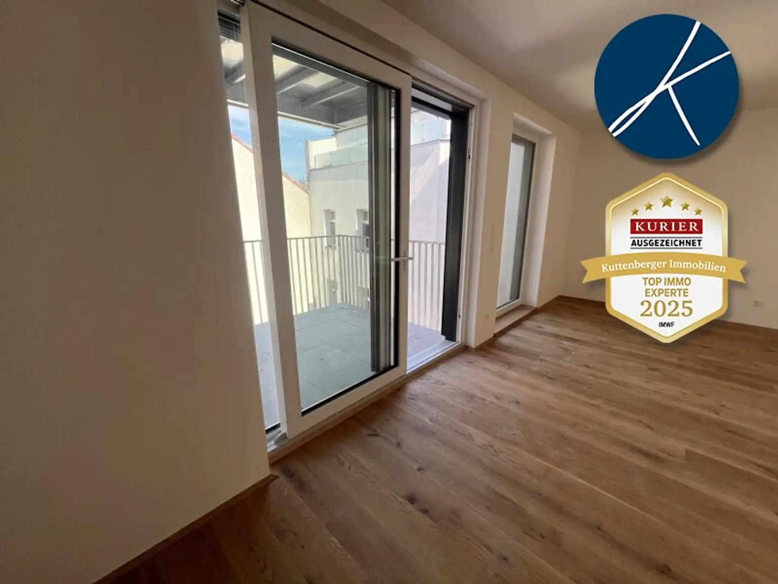 *Superprojekt: "Über den Baumwipfeln" Top 43  Erstklassige 3-Zimmer Wohnung mit Blick auf die Kastanienbäume + Balkon