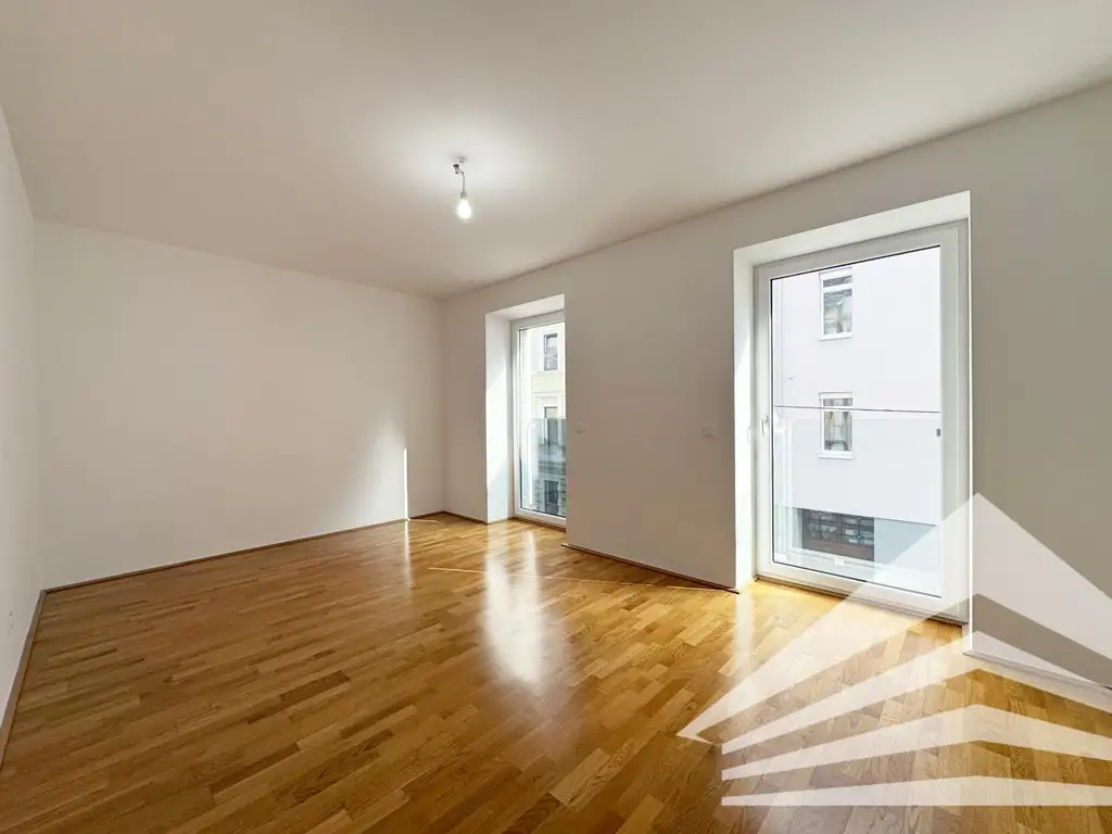 Moderne 2 Zimmerwohnung mit Küche und Loggia im Linzer Stockhofviertel