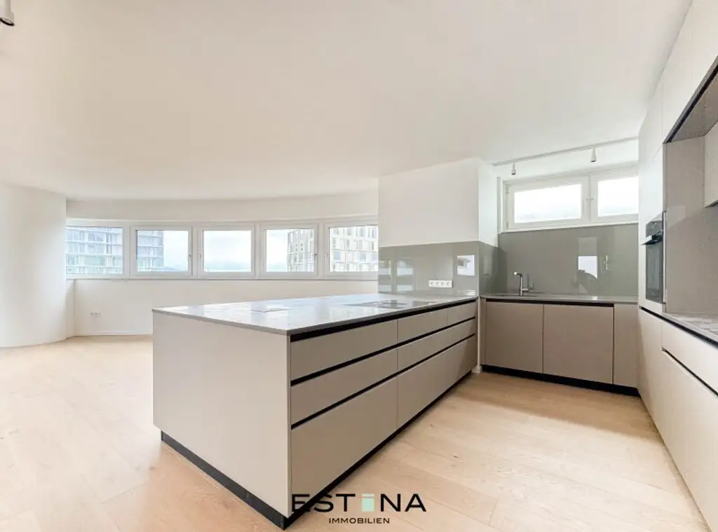 Außergewöhnliches Zuhause am Wasser mit Blick über Wien | Provisionsfrei