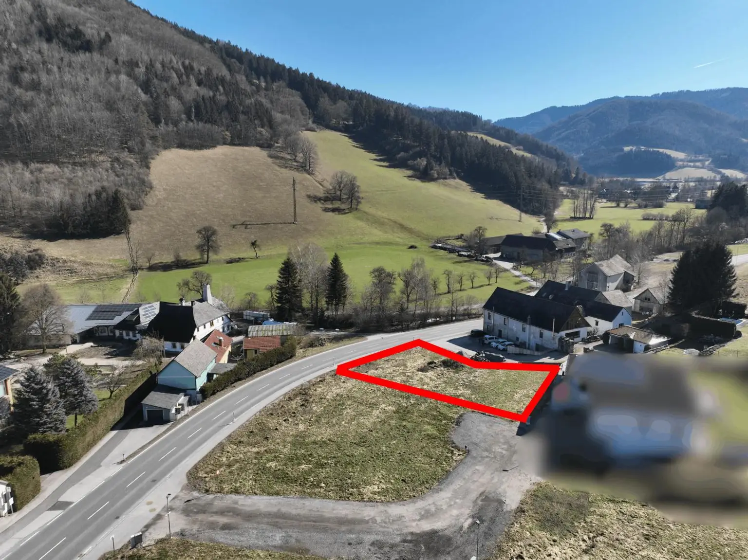 ebener Grund in Ybbsbachamt