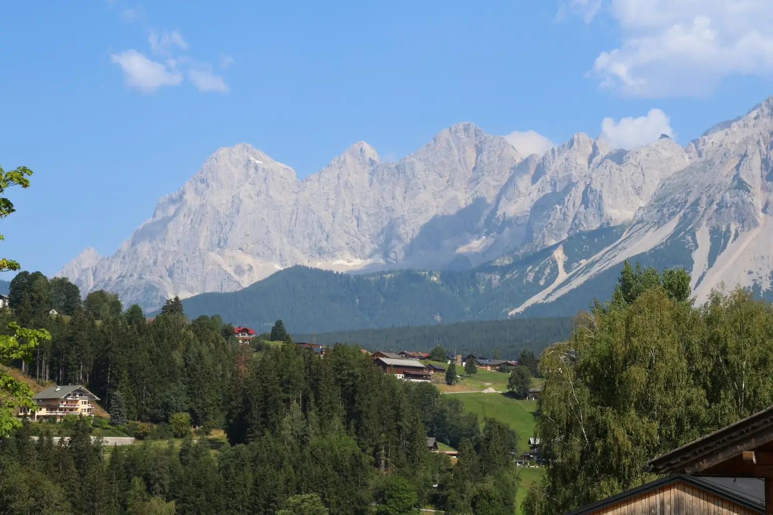 Aussicht Grundstück
