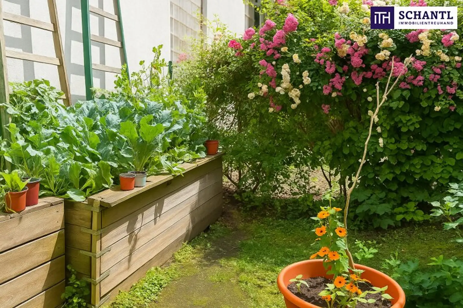 Stark reduziert! Charmante 3-Zimmer-Wohnung mit Urlaubsfeeling – eigener Garten & zwei Balkone in Währinger Toplage