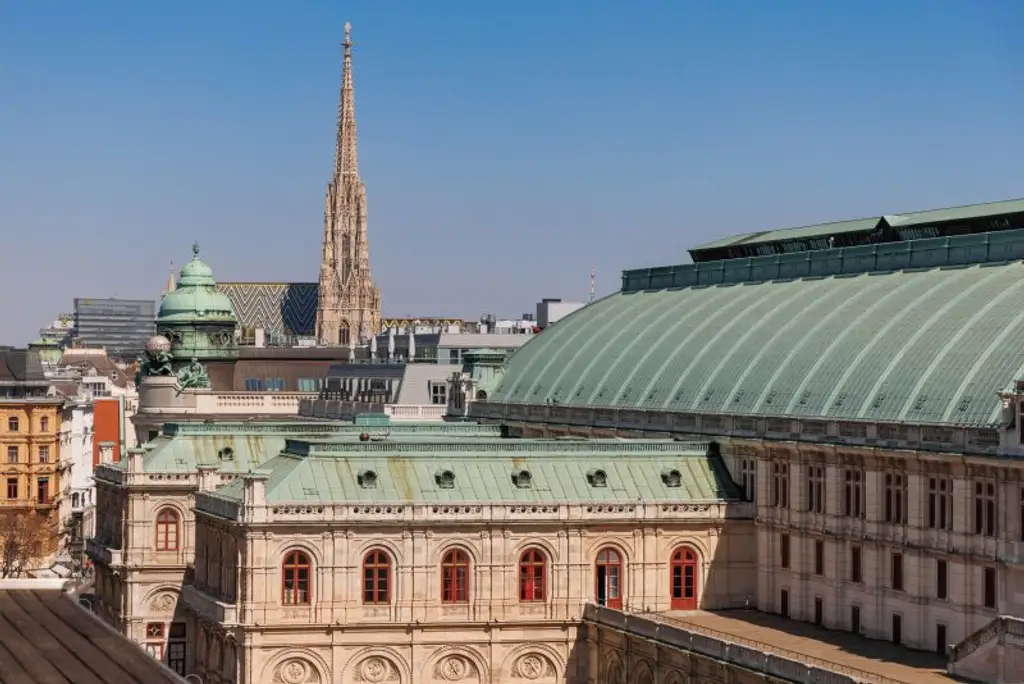 TOP PREIS!!! PENTHOUSE mit Blick auf die Wiener Staatsoper mit Sauna & Garage