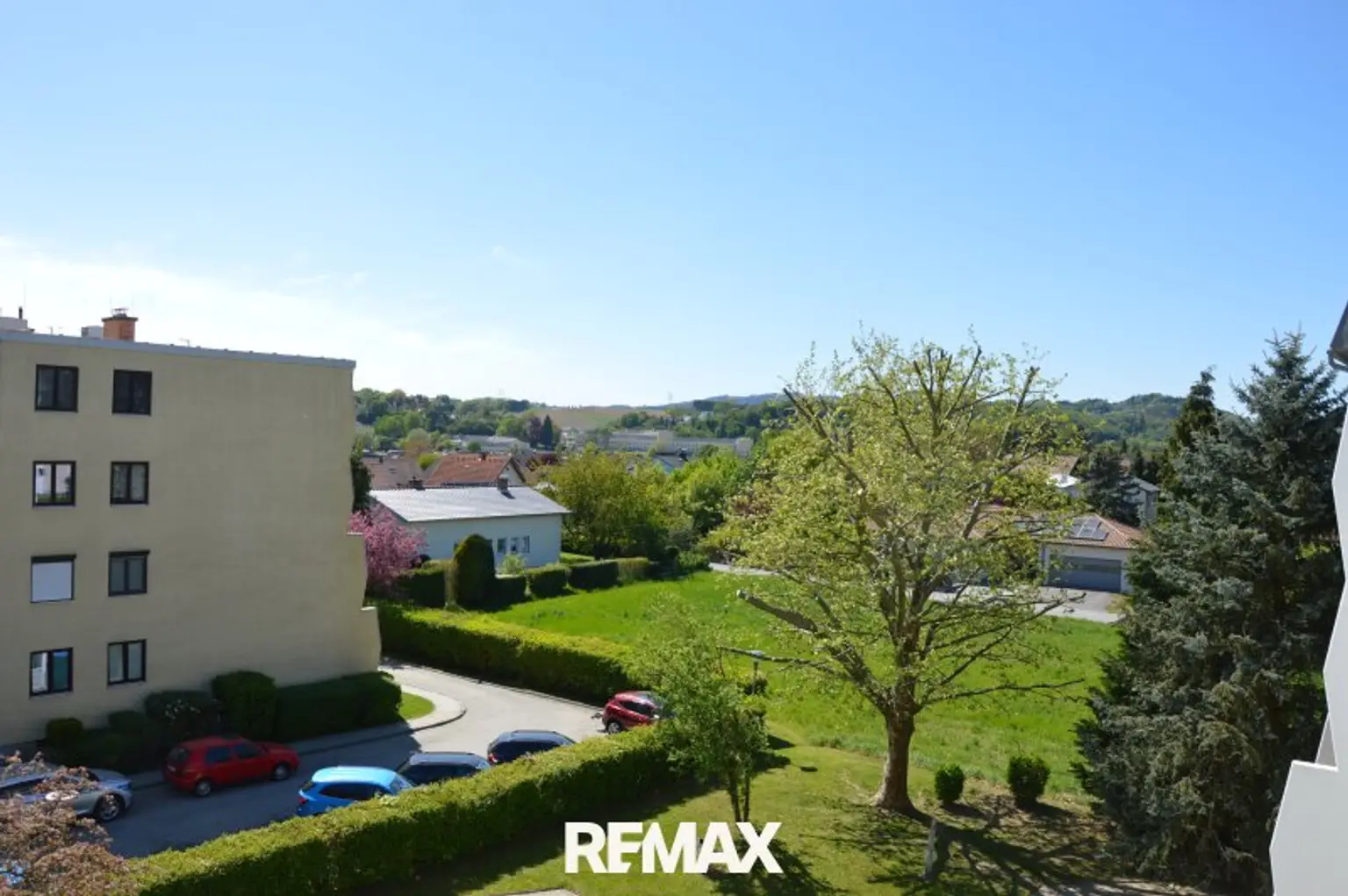 Blick von der Loggia Richtung Ybbs
