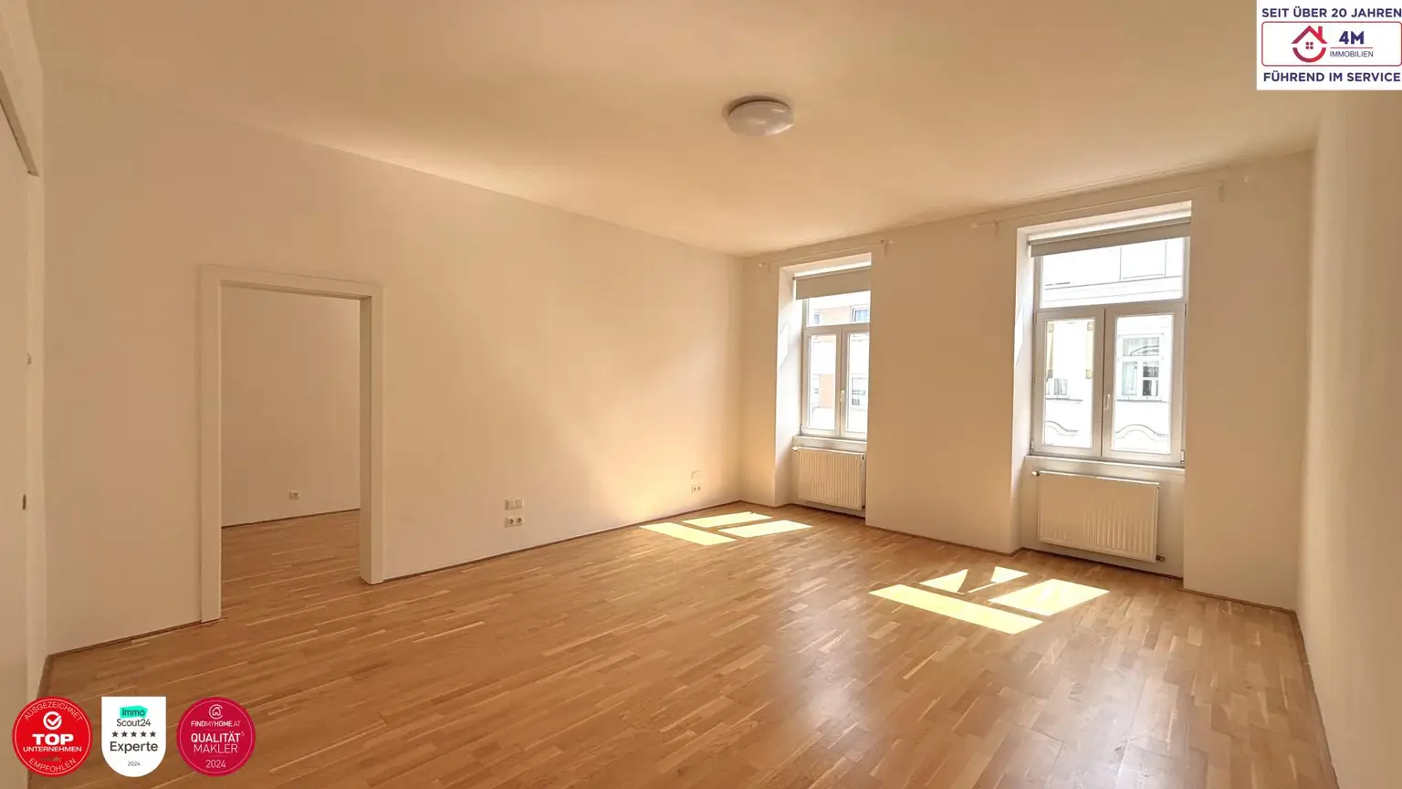 💎  Helle 2 Zimmer Altbauperle in Bestlage -  Stil, Charme & Lebensqualität ☀️