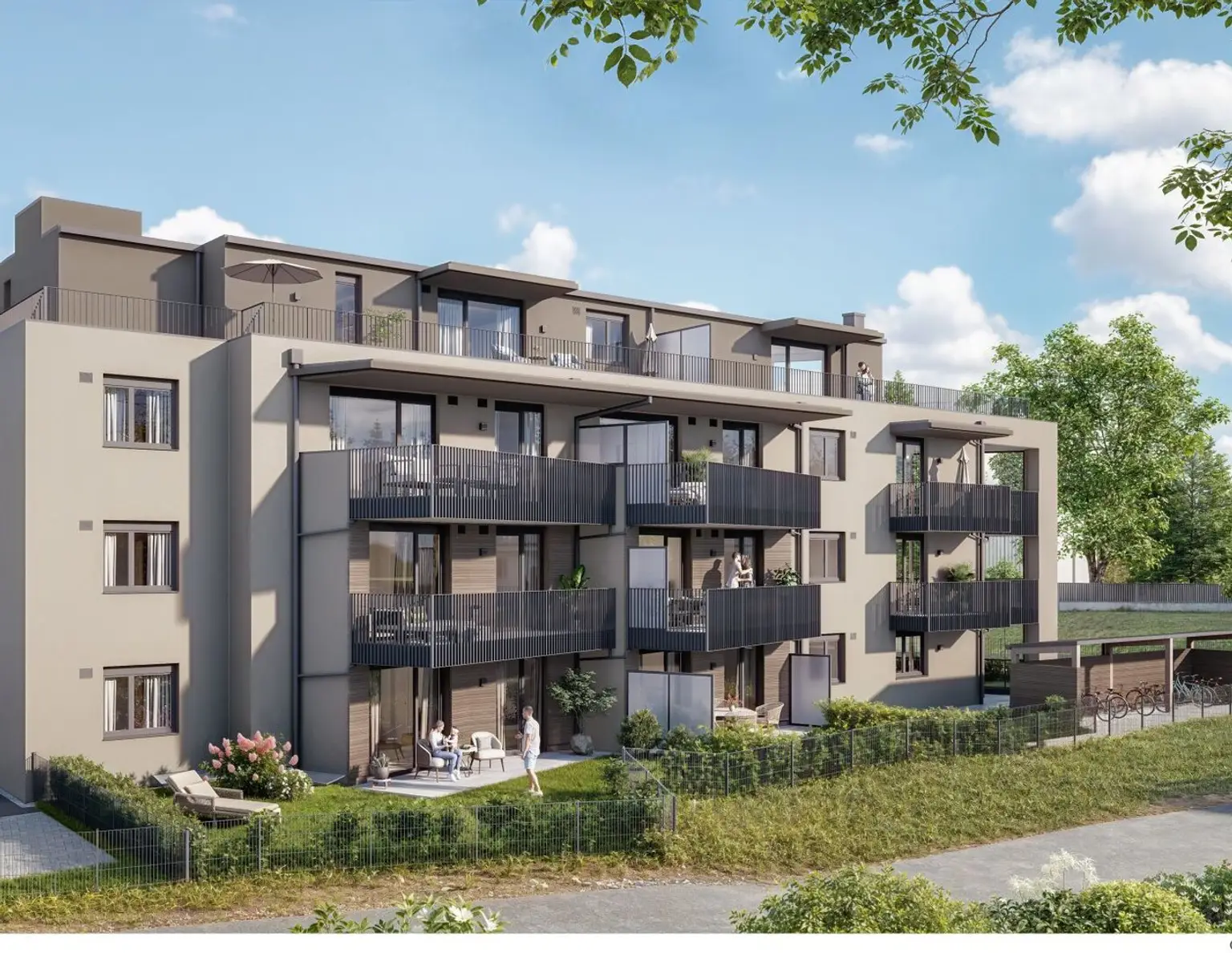 3 Zimmer Wohnung mit sonnigem Balkon in Bürmoos
