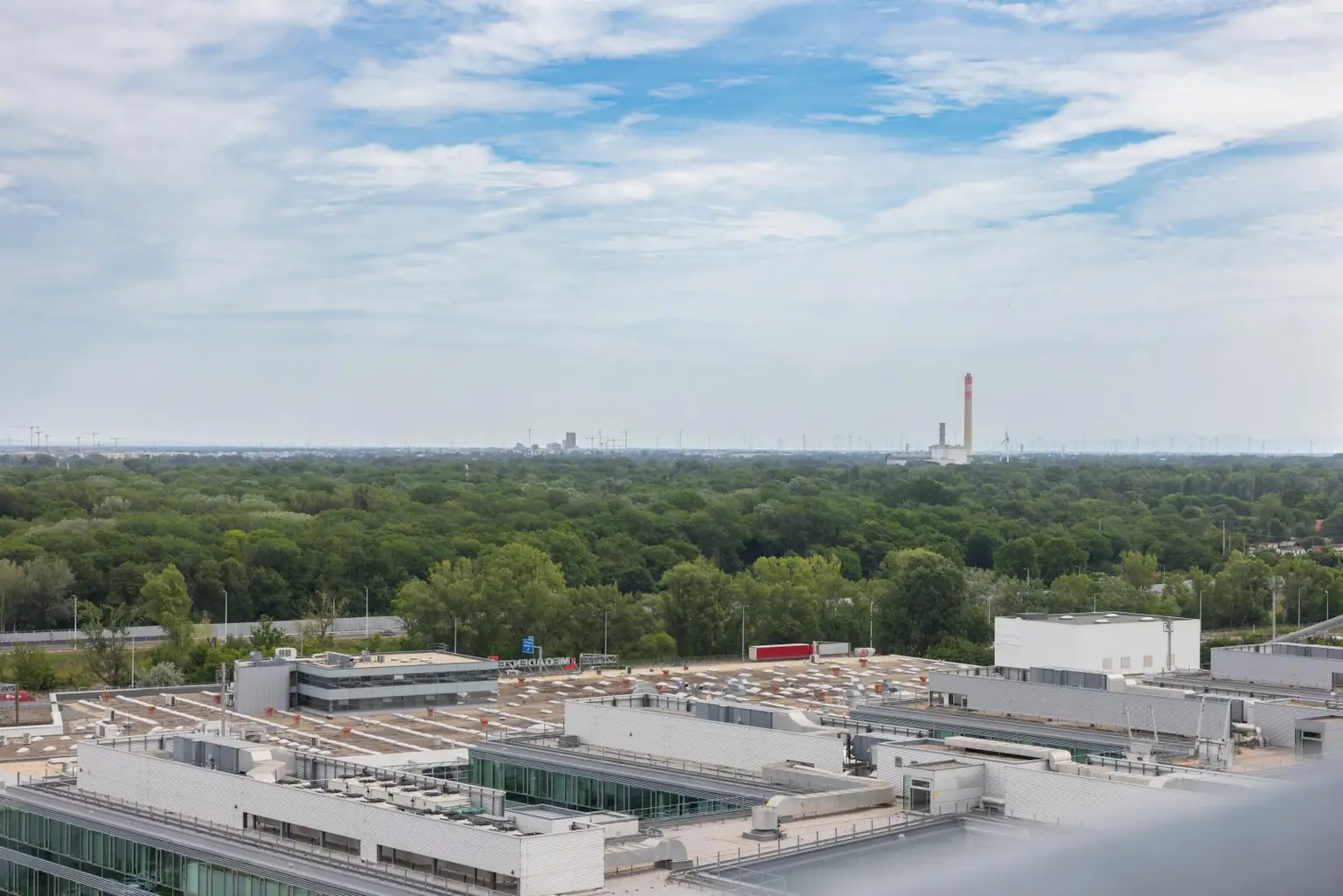 Blick grüner Prater