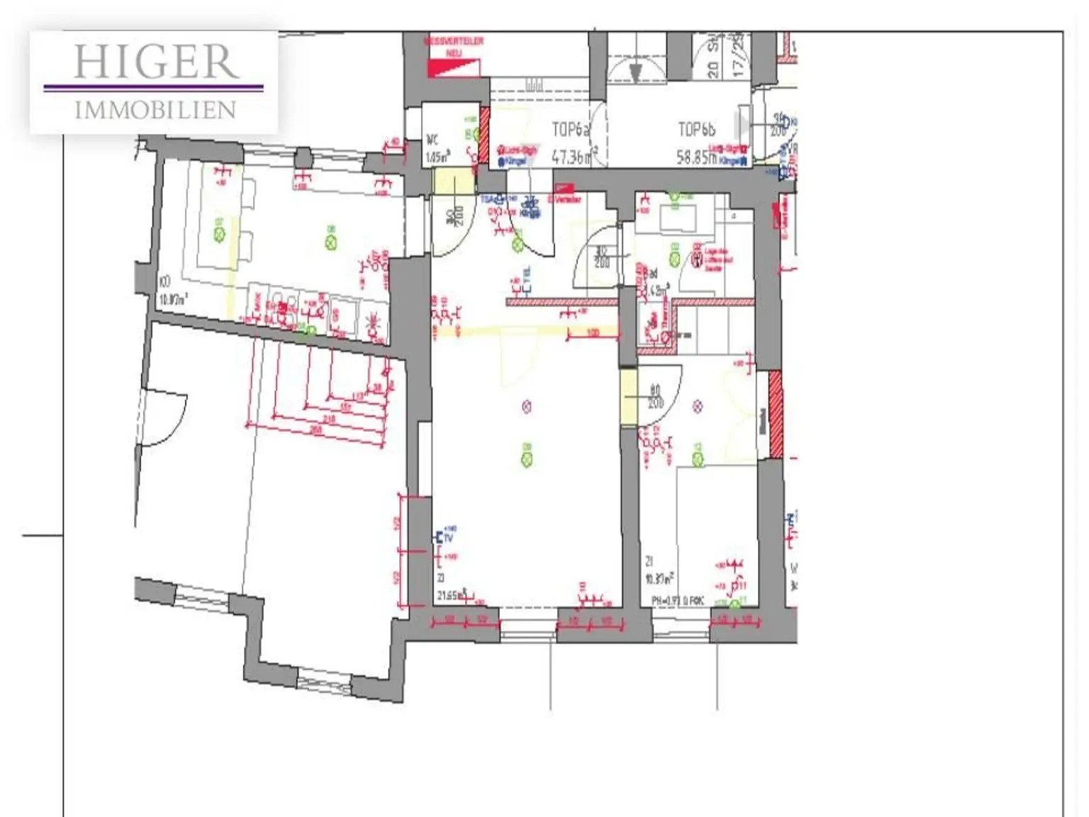 Sehr zentrale Eigentumswohnung-Top 6a!