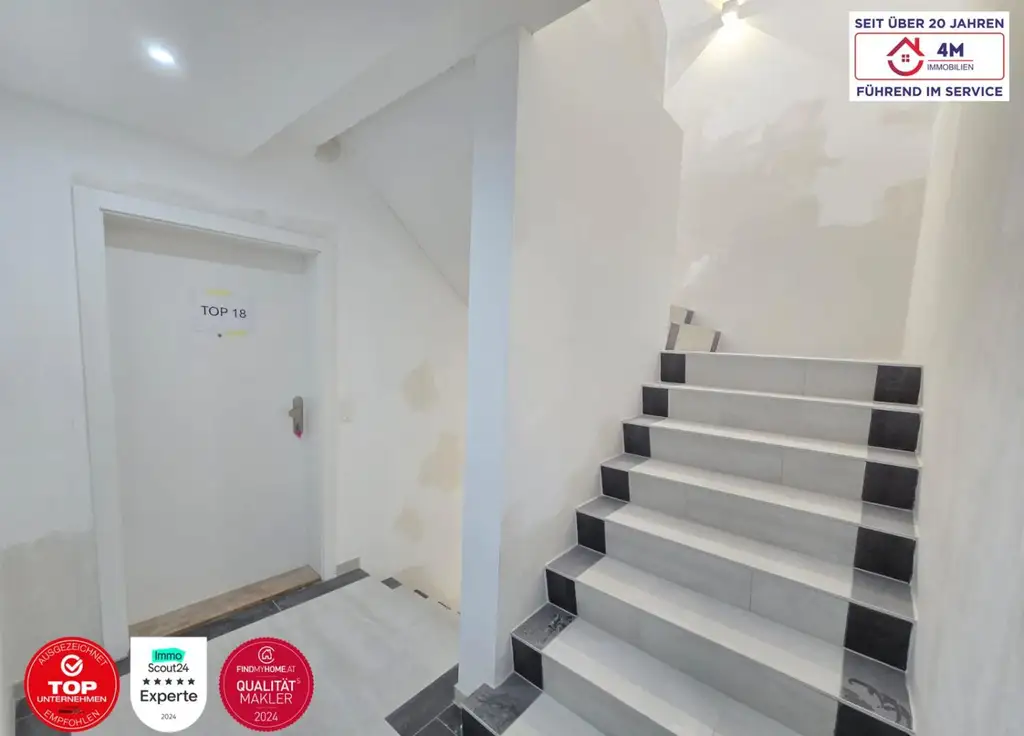 **AIRBNB & KURZZEITVERMIETUNG** Attraktive 2-Zimmer-Wohnung mit Balkon – 51,48 m² + 2,15 m² Balkon | 3. Obergeschoss (Neubau) | Erstbezug