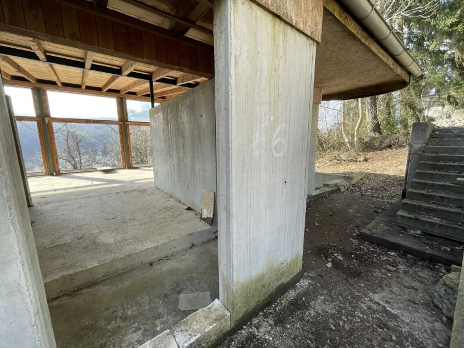 ZWEI DOPPELHAUSHÄLFTEN IM ROHBAU - PURKERSDORF mit großartigen FERNBLICK
