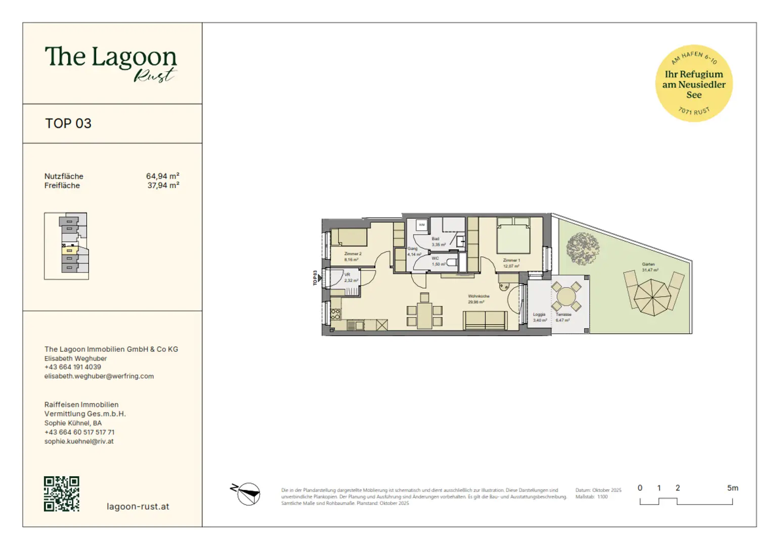 "The Lagoon" - Modern - Nachhaltig - Elegant PROVISIONSFREI