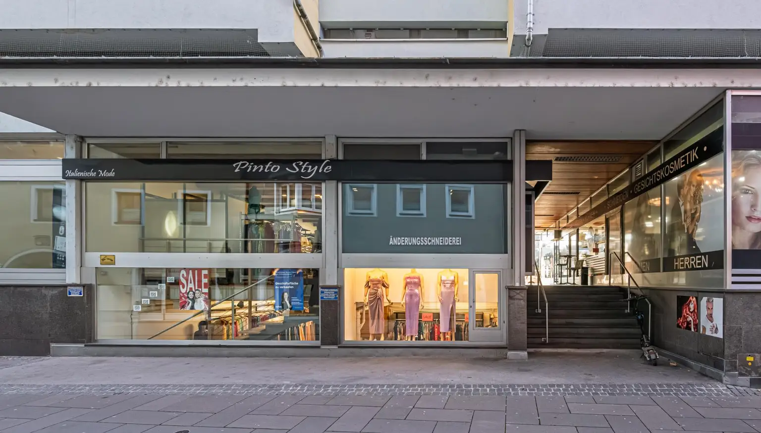 Schaufenster Wopfnerstrasse