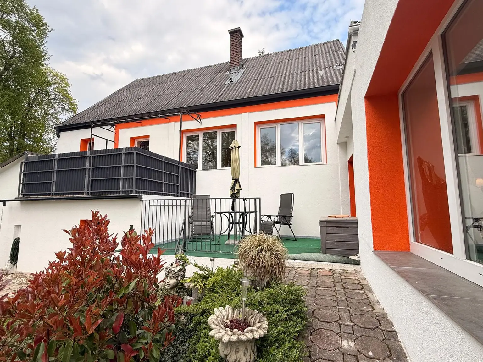 Ansicht Haus vom Garten