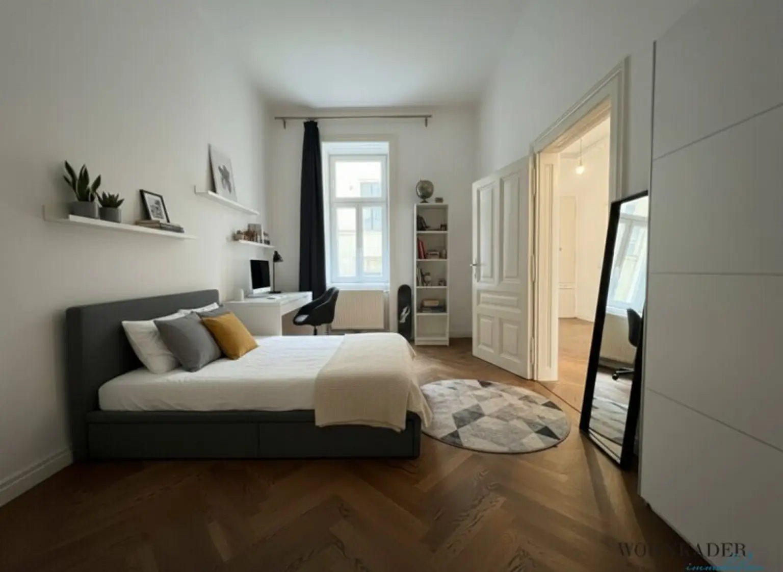 Stilvolle 5-Zimmer-Altbauwohnung in der Lindengasse